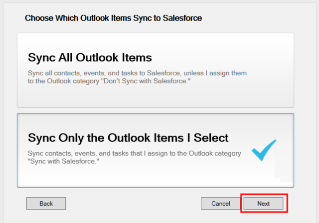 integrate salesforce with outlook