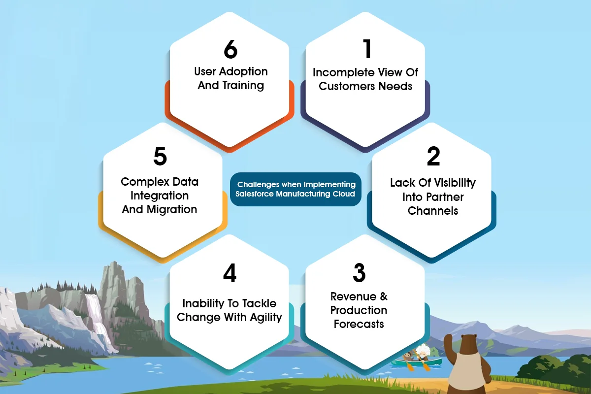 Salesforce manufacturing cloud challenges