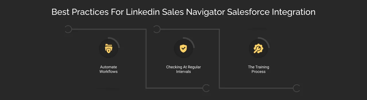 best practices for linkedin sales navigator salesforce integration dark