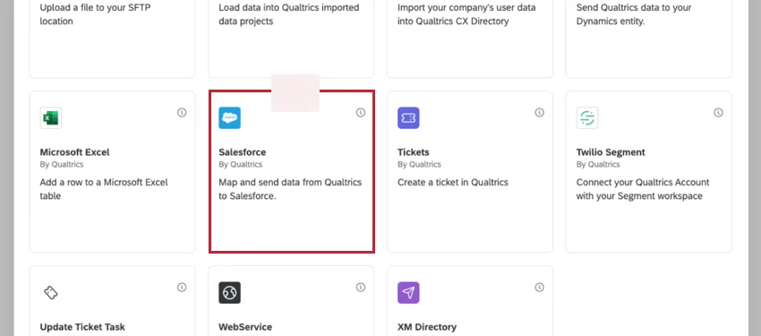 In The List Of Applications Select Salesforce Icon