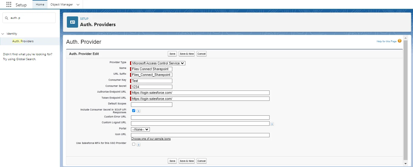 choose microsoft access control services