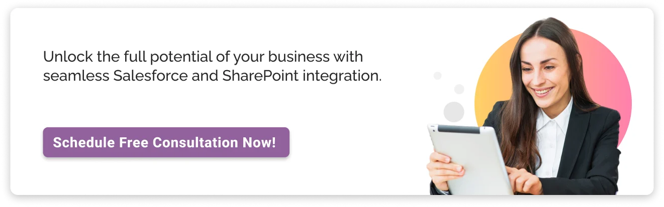 salesforce sharepoint integration cta