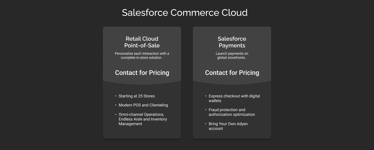 salesforce-commerce retail cloud point of sale dark