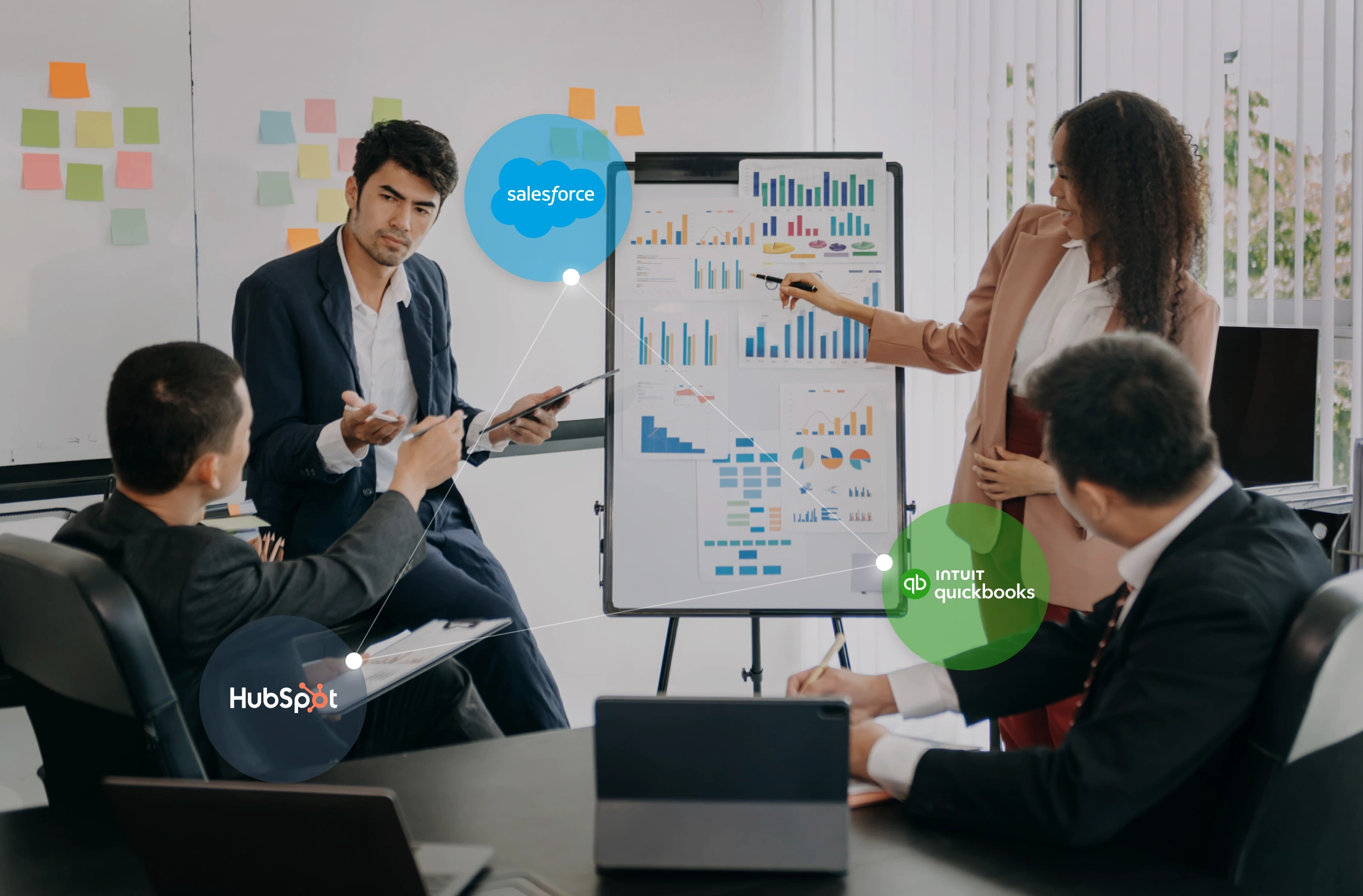 Scaling FinTech SaaS Startup with Salesforce, HubSpot & QuickBooks Banner Img