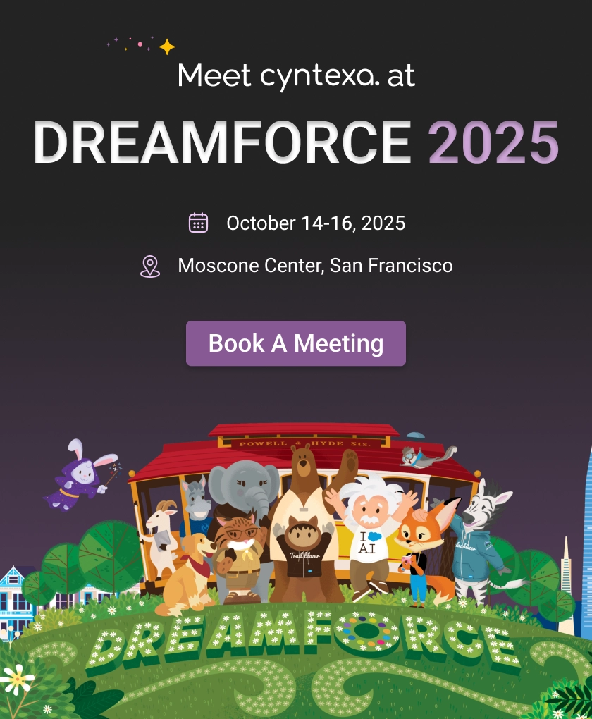 Meet Cyntexa At Dreamforce Header Image