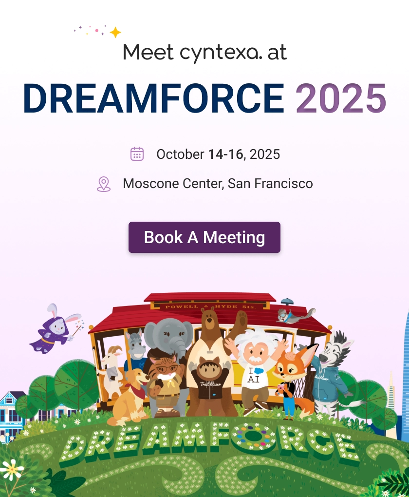 Meet Cyntexa At Dreamforce Header Image