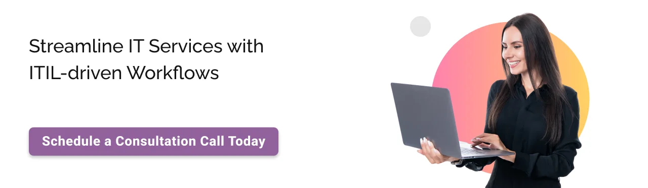 Call to action: Streamline IT services with ITIL driven workflows