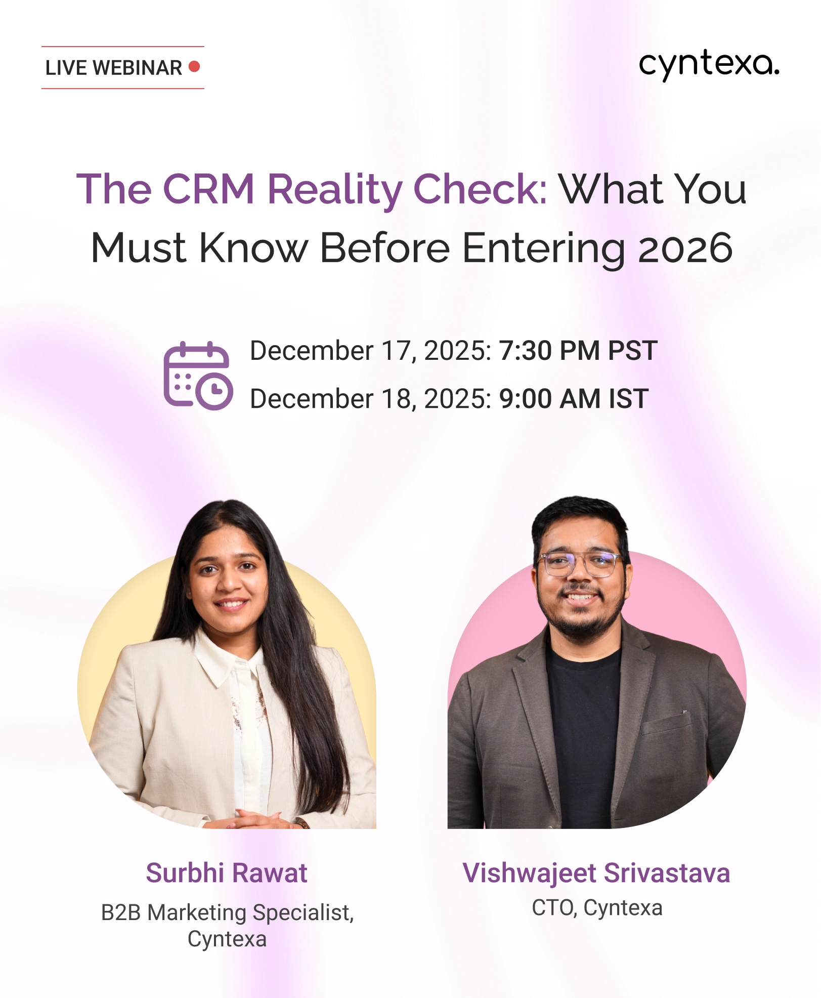 CRM Reality Check Webinar