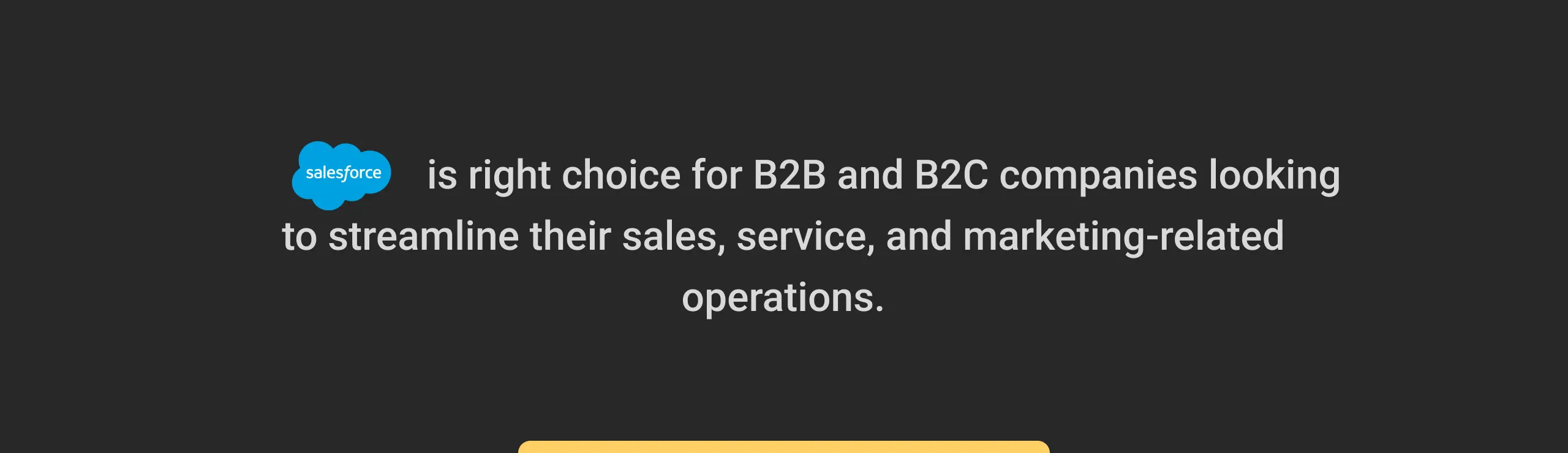 why choose salesforce crm