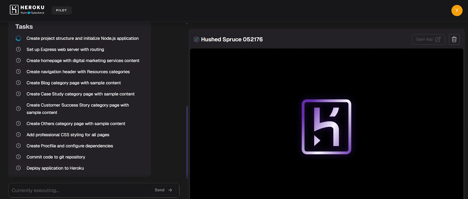 heroku vibes Intelligent infrastructure