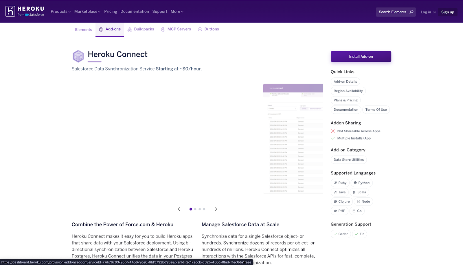 Select a plan and click the Submit Order Form button