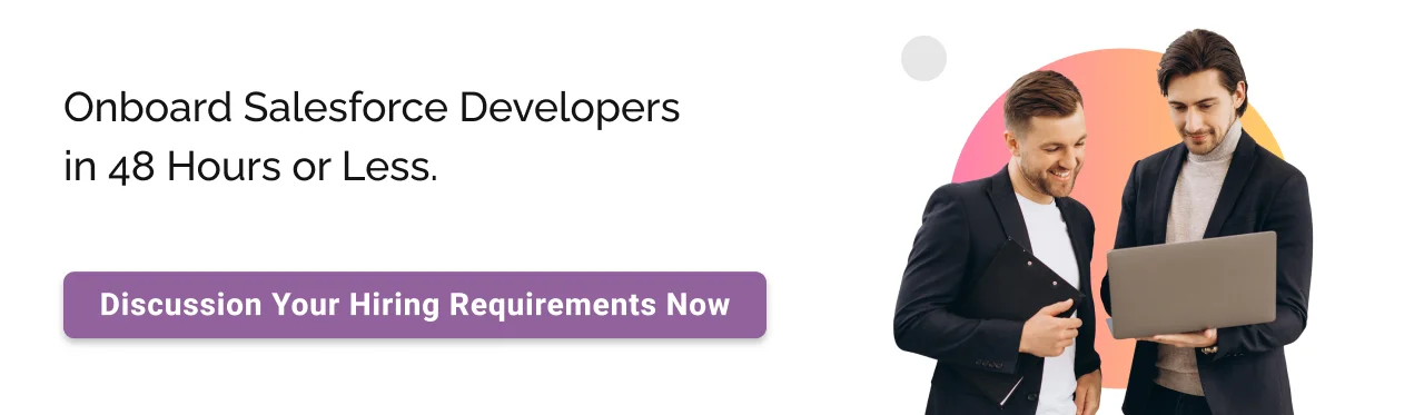 Call to action: Onboard Salesforce Developers in 48 hours or less