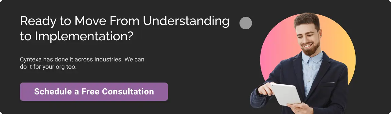 understanding to implementation CTA dark image