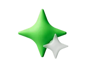 Footer Green Star Element