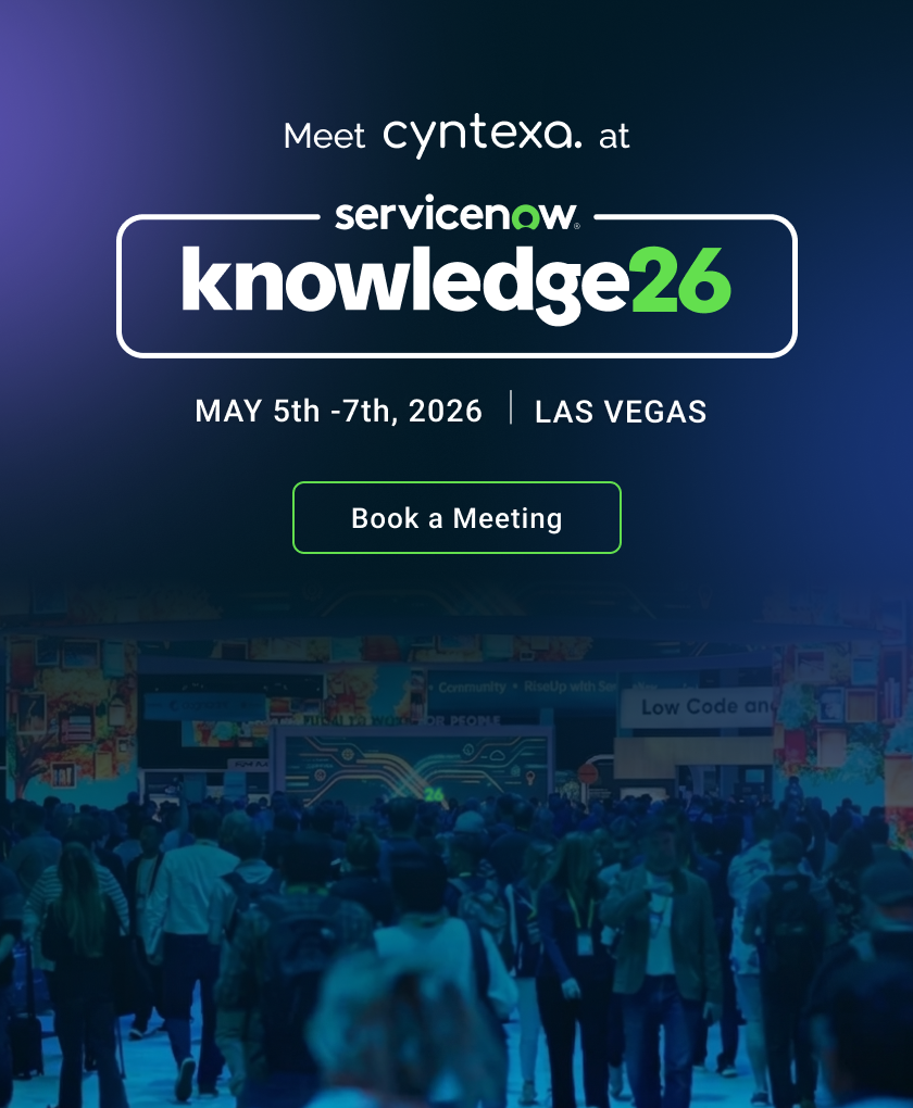 Connect with Cyntexa at Knowledge 2026!