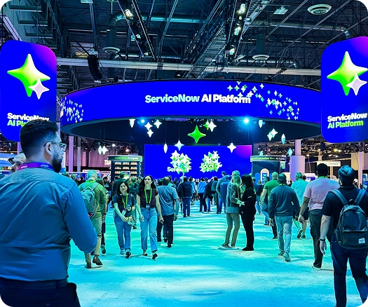 ServiceNow AI Platform Booth