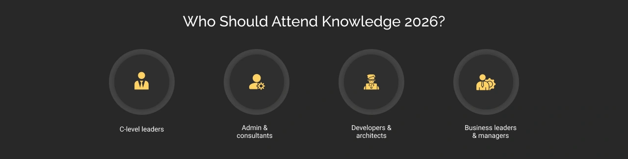 Who Should Attend Knowledge 2026 Light Img