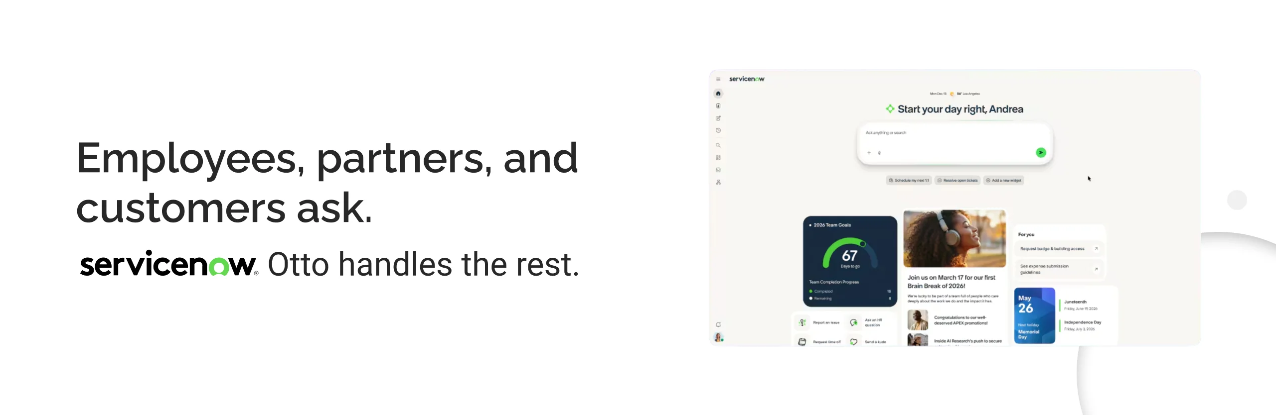 ServiceNow Otto Capability