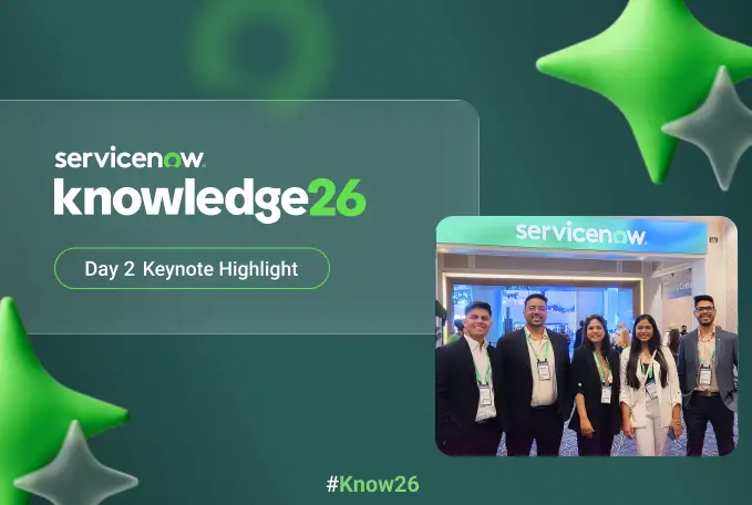 Day 2 of Knowledge 26 Banner