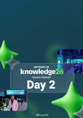 Day 2 of Knowledge 26 Banner