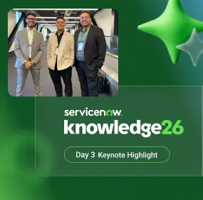 ServiceNow Knowldege 26 Day 3 Banner 