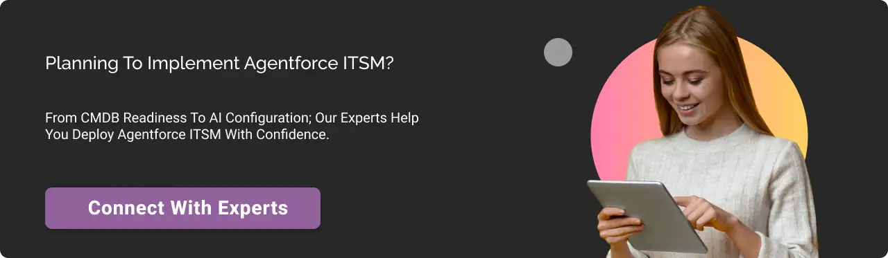 Planning To Implement Agentforce ITSM CTA dark