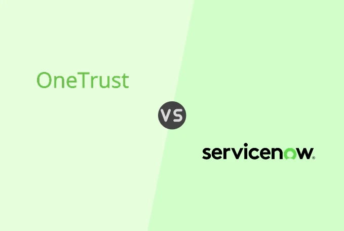 OneTrust vs ServiceNow Banner Image