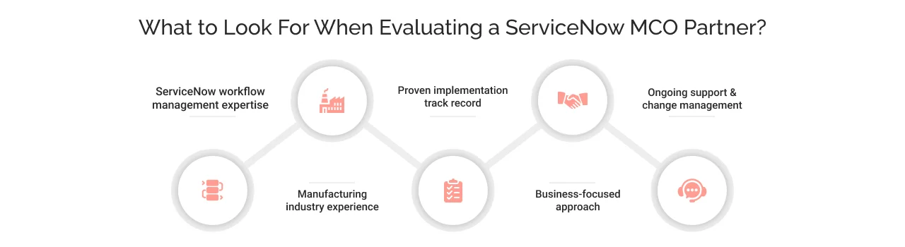 What to look for when evaluating a ServiceNow MCO partner