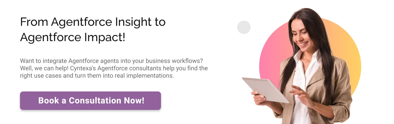 Salesforce Agentforce Agents Light CTA