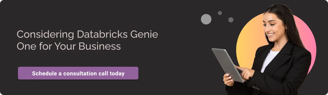 CTA: Databricks Genie One