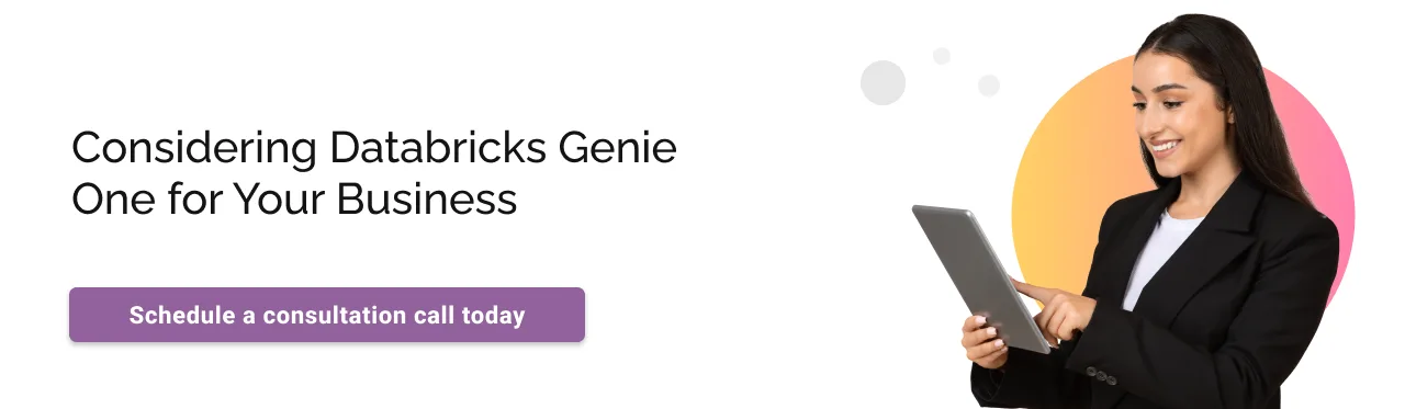 CTA: Databricks Genie One